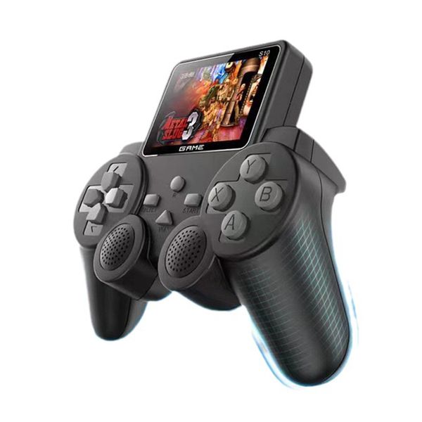 S10 MINI PANKHELD GAME CONSOLE BOX RETRO CLASSIC 520 giochi wireless GamePad Joystick Controller Video Player Supporto TV Connetti due giocatori per il simulatore FC SFC