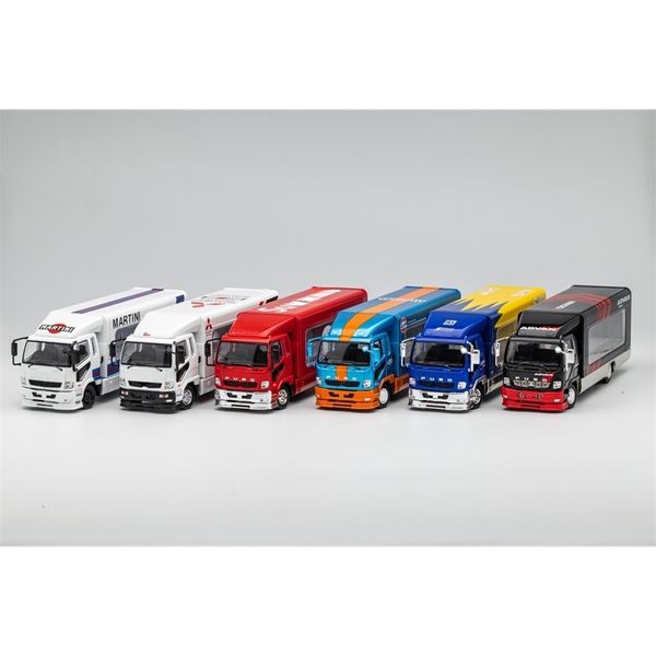 Dascast Model Pre Order GCD 1 64 MIT FUSO Kämpfer 2 Ausleger angehobene LKW -Auto 230821