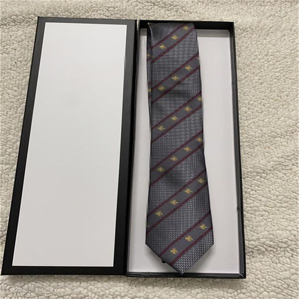 Brand Men bindet 100% Seiden Jacquard Classic gewebte handgefertigte Krawatte für Männer Hochzeit Casual und Business Neck Krawatte mit Box G263f