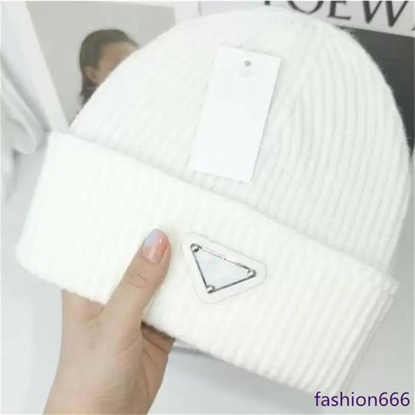 Skull Winter Cap Designer de luxo masculino Mulheres Hats e Feanie Chapé