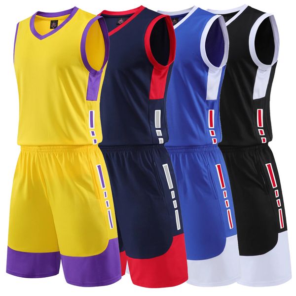 Set di corsa basketballuniformSetSsets Trewback Men Maglie da basket College Suit Boys Boys Girls Sports Abbigliamento Jersey 230821