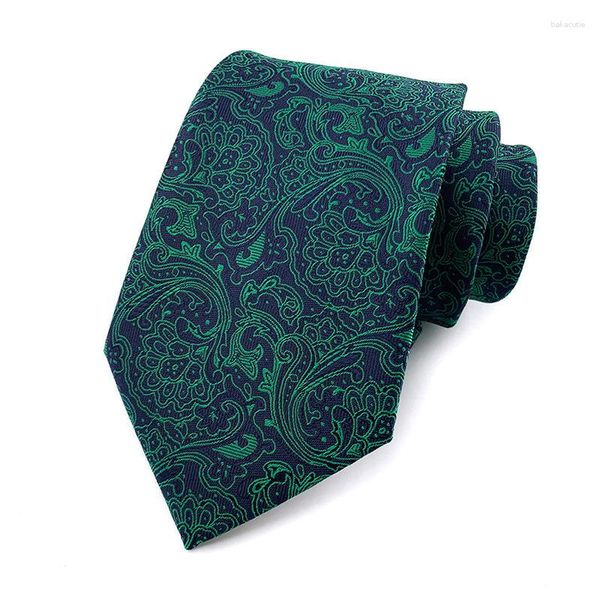 Papillon seta yishline per uomini cravatta floreale verde floreale corbatas para hombre bouton de manchette homme accessori tk02
