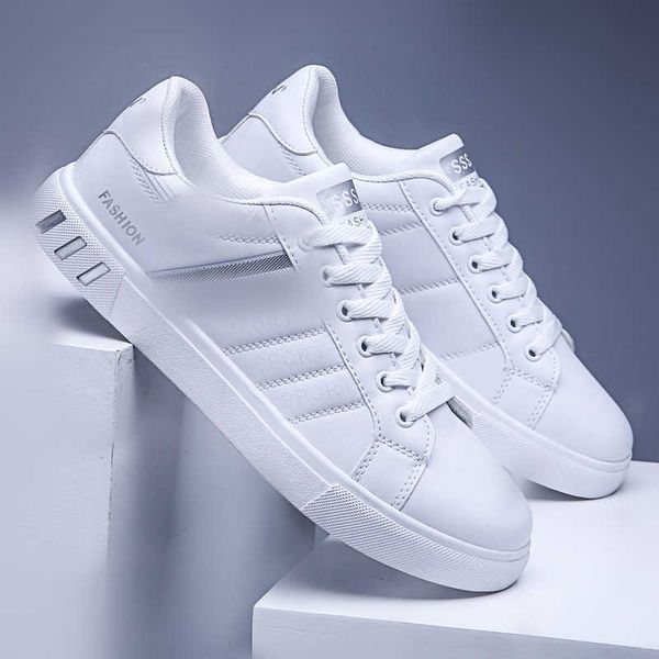 Кроссовки для мужчин кроссовок для мужчин обувь дешевая квартира удобная осенняя весенняя мода белые кроссовки женская обувь 230803