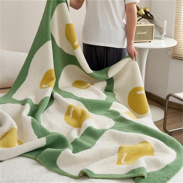 Cobertores para camas de lã de coral Sofá caseiro aconchegante quarto quente capa decorativa capa de manta de tapeçaria Kids cochilando soprar plush blanke