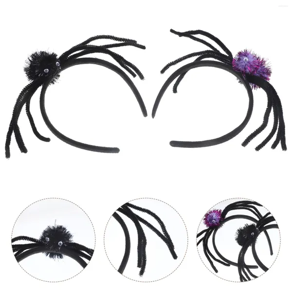 Bandanas Cosplay Party Headbands Decorazioni per copricapo di Halloween Decorazioni Spider Festival Capelli POPS POPS PO