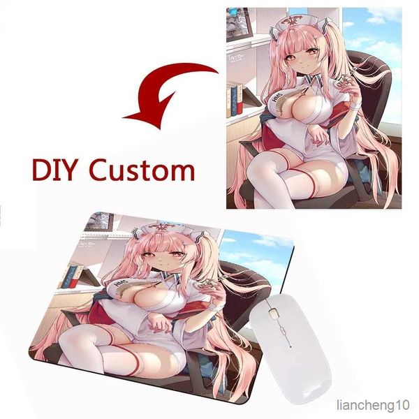 Pad mouse polso cuscinetto per mouse personalizzato tappetino da gioco piccolo tappetino anime mousepad xl per cuscinetti da ufficio sul tavolo protezione da dati protettori vai r230823