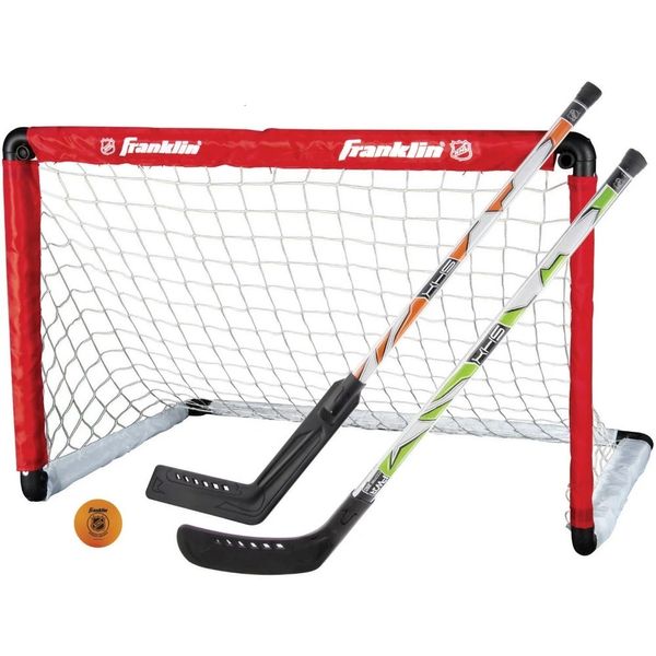 Air Hockey 36inch Kids Mini Hockey -Tor mit 2 Stöcken Innen im Freien 230822