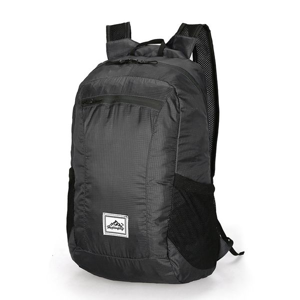 Sacos escolares 1 pcs leve portátil viagem caminhadas mochila dobrável ultraleve pacote ao ar livre impermeável saco dobrável para mulheres homens 230823