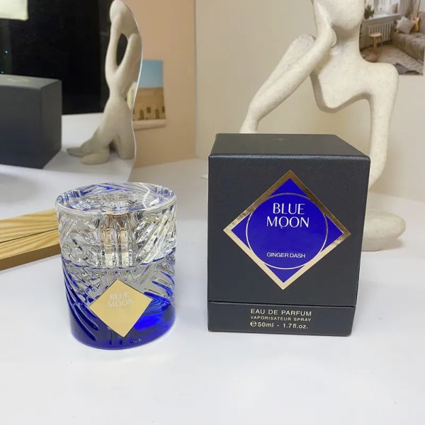 Designer Man profumo Fragranza di lusso Blue Moon Spray EDP 50 ml UNISEX NATURALE UNISEX COLOGNA FRAGRANZA DI VIETTO LUNGA LUNGA per regalo 1.7 FL.OZ EAU DE PARFUM