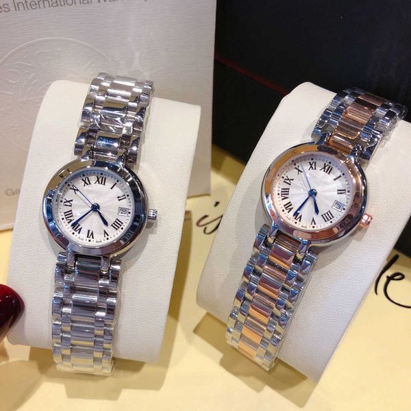 En İyi Marka Tasarımcı Kol saatleri Lüks Altın Şerit Kadınlar Diamond Lady Watches Paslanmaz Çelik Bant İzleyin Sevgililer için Noel Anneler Günü Hediyesi