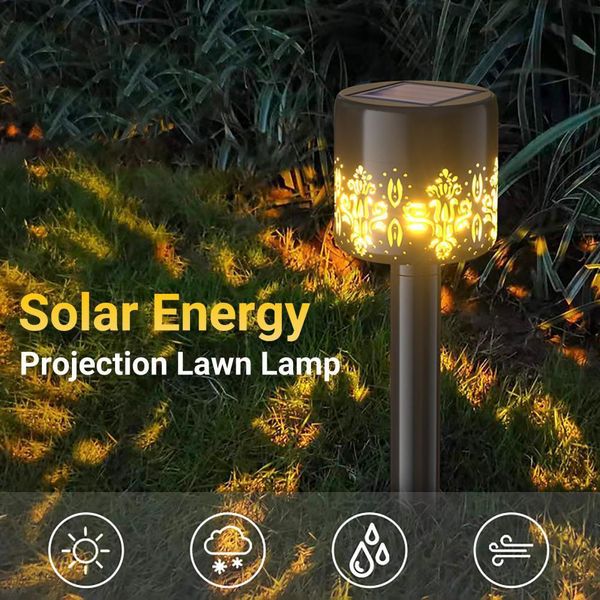 Decorazioni da giardino Stakes decorativo Light Solar Solar Scene A impermeabile Sicuro Artistico Scapa vuota per 230822