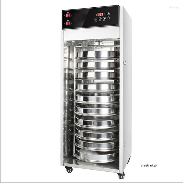 HGJ-10Z Handelsbezogene Lebensmitteldehydrator Edelstahl 10 -schichtige getrocknete Obstmaschine für Tee/Gemüse/medizinische Kräuter 110 V/220 V