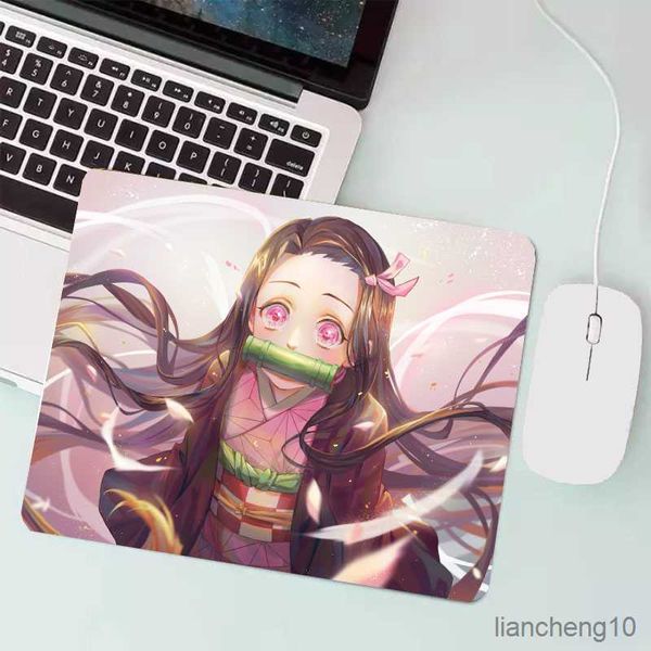 Mouse pads polso slayer slayer anime pad mouse pc gaming pad mouse pad fumetto tavolo da gioco tavolo da gioco tampone tampone personalizzata R230823