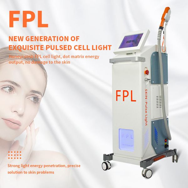 FPL Photo Ringiovanimento IPL Capelli IPL Macchina sbiancante del dispositivo di bellezza del dispositivo laser