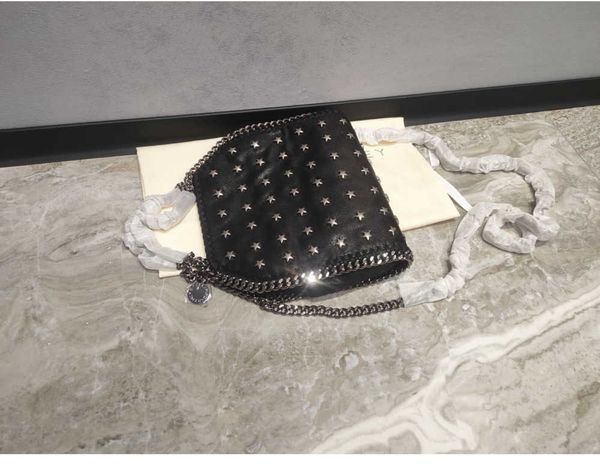 Bolsas de ombro de mulheres novas da moda Stella McCartney Bolsa de compras de couro de alta qualidade Luxo e alto senso