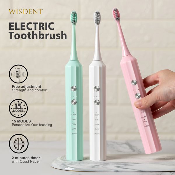 Escova de dentes elétrica branqueamento de dentes manchas de tártaro raspador remover limpador de dentes cuidados de irrigação oral ferramenta dentária de alta frequência por kimistore1