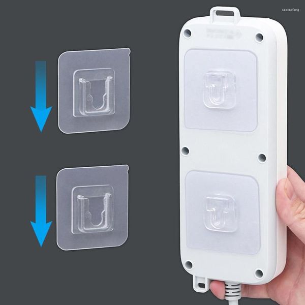 Ganci a muro gadget gadget a doppio lato adesivo gancio rimovibile porta sottratto per la cucina impermeabile.