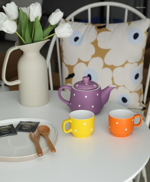 Kalça Şenlikler Boş zaman İkteriniz Çay Bir Pot İki Bardak Çift Çay Tuvrağı Tatlı Süt Kupası Piknik Kişisi dökümlü HP91101