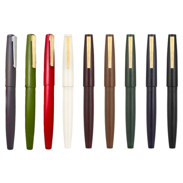 Canetas -tinteiros jinhao 80 séries de tinta caneta de tinta ef f 0,3mm NIB Green Red Reding Pens de escritório material de estacionamento caneta 230823