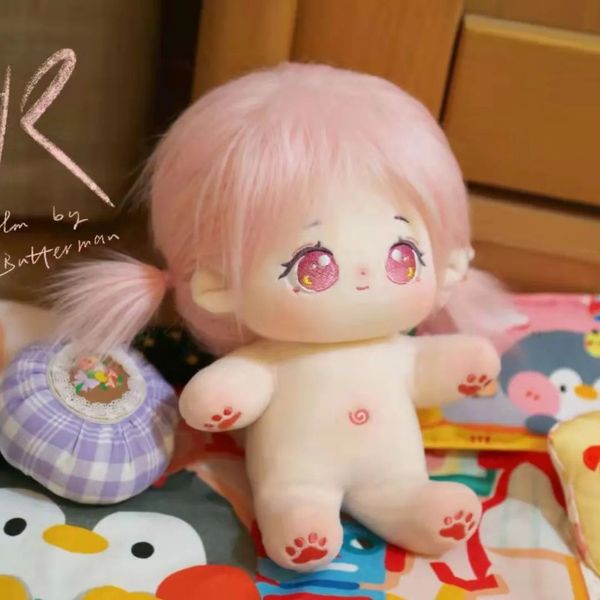 Bebekler 20cm Idol Bebek Anime Peluş Yıldız Sevimli Dolgulu Özelleştirme Figür Oyuncaklar Pamuklu Bebek Plushies Hayranlar Koleksiyonu Hediyesi 230904