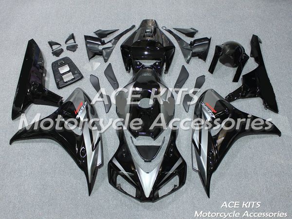 Ace Kits 100% ABS Fansando Motorcycle Fairings para Honda CBR1000RR 2006 2007 CBR 1000 RR 06 07 Todos os tipos de cores No.G3