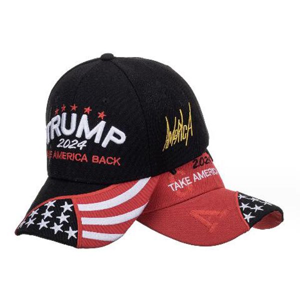 Дональд Трамп для президента 2024 Trucker Hat USA Flag Baseball Take America Back Cap President 3D вышиваем
