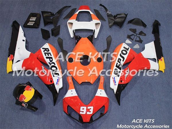 KIT ACE 100% ABS FAILING MOTORYCLE CAUSI PER HONDA CBR1000RR 2006 2007 CBR 1000 RR 06 07 Tutti i tipi di colore n. G