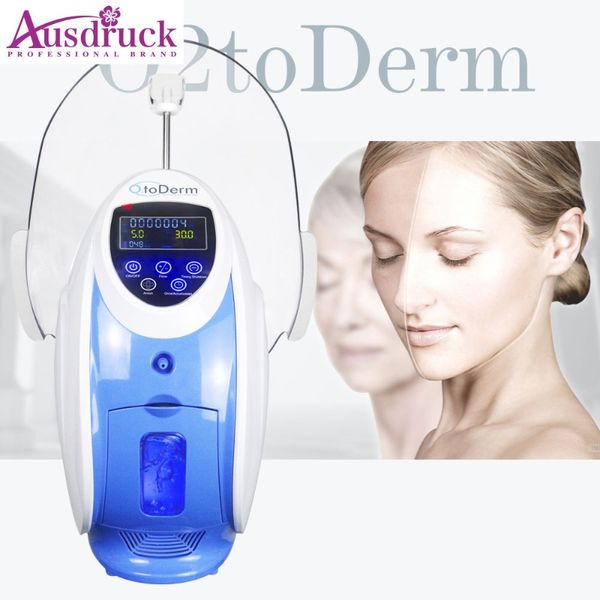 Heißer Verkauf Neueste Korea O2 Zu Derm Reinem Sauerstoff O2derm Dome Gesichtsmaske Dome Therapie Spray Jet Peel Infusion Maschine