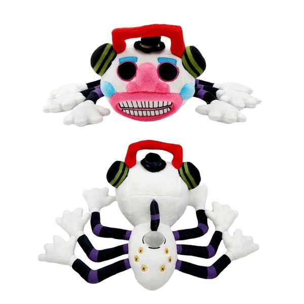 Plüschpuppen GZCVBA DJ Music Man Monster Animal Spider Formspielzeug Xmas Halloween Horror Plushie Game Adult Kids Fan Stoffed Doll 230823
