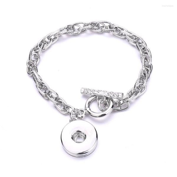 Bangle 10pcs/Lot Metal 18 -мм кнопки для защелки