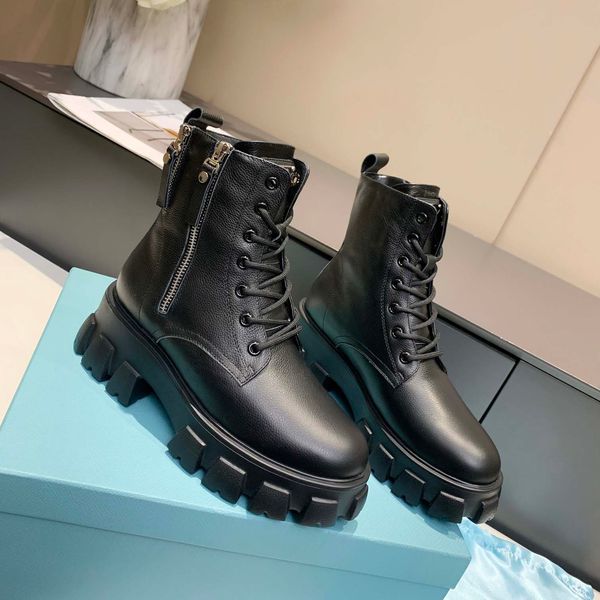 Дизайнерские сапоги женские ботинки Martens Pocket Black PR Римские ботинки ins in gear Zipper boodels Короткие сапоги с толстыми солящимися френулу черные белые женские ботинки роскошные ботинки