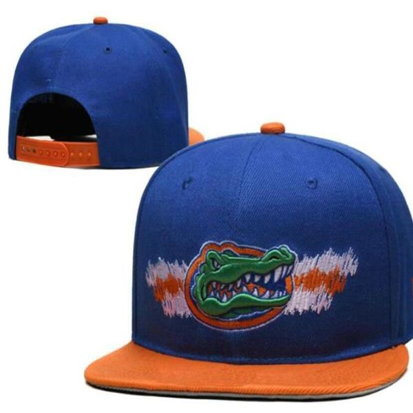Gute Mode Florida Gators Ball Caps NCAA Basketball Snapback Baseball All Team Football Hats Womens Herren Flat Hip Hop Cap309p