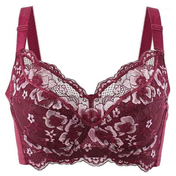 BRAS 34 36 38 40 42 44 46 48 B C D E F G H BAICLOTHING BÜYÜK BOYUTU BAŞLARIN TAM DANATLI DANTİSİ Çiçek Embrodiery Bra Lingerie299c