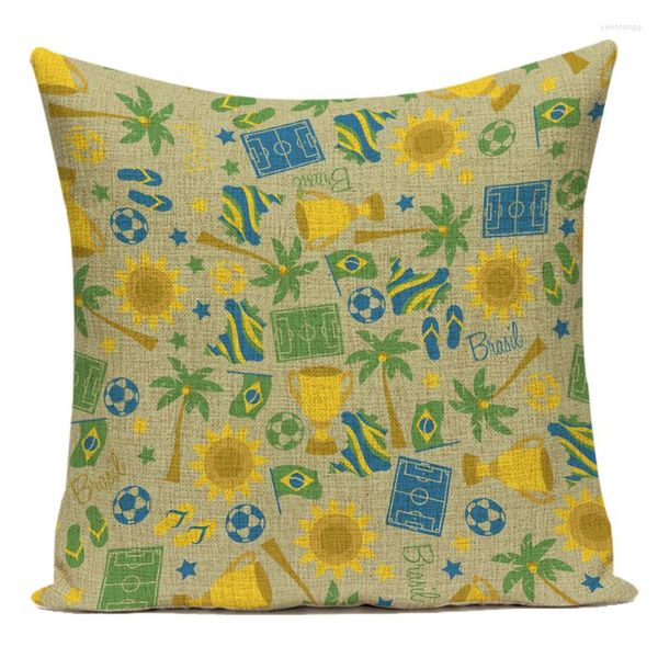 Pillow American Retro Print floral gestickte Abdeckungen Kunst Wohnkultur Schlafzimmer Kissenbezüge Blumen bequem personalisierte e2032