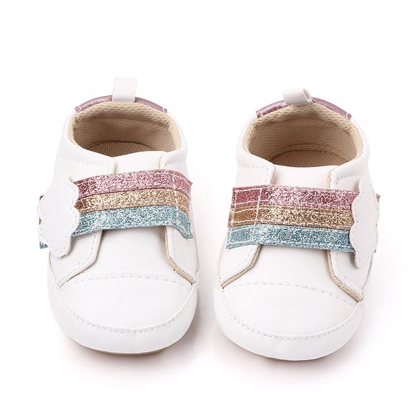 First Walkers Baby Girl Schuhe Hartes Einzel -Antiskid -Säugling für Mädchen geborene Sneaker Vorkern 69 230823