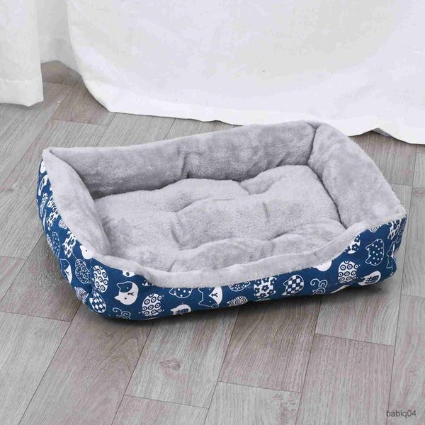 Canis canetas Super Soft Cat Bed Comforable Warm Pet Almofada Movable Pet Sleeping Mat Dog Sofá Pet Supplies Cat Bed Mat Four Seasons Universal R230901