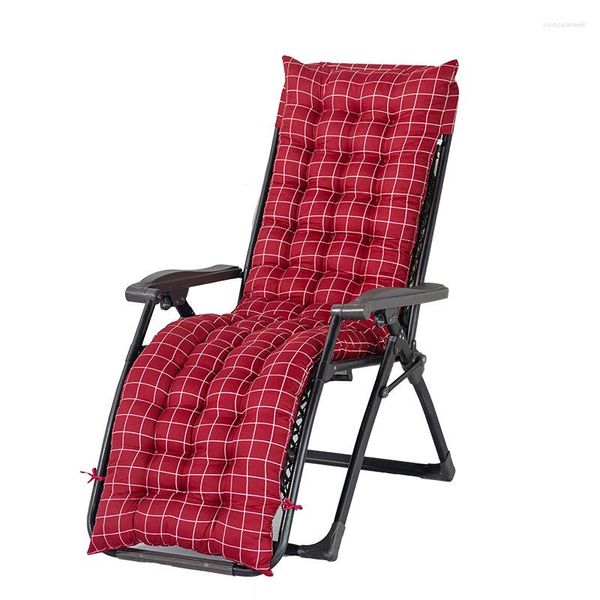 Подушка Inyahome Sun Lounger Sadage Beading Patio S с галстуками Рождественское красное кресло с открытым помещением