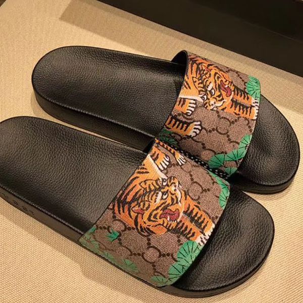 Effini sandálias de luxo designer chinelos homens mulheres pérola cobra impressão luxo slide verão largo plana chinelo sapatos com caixa saco de poeira 36-46