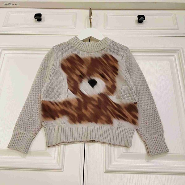Designer Kids Sweater di alta qualità Pullover per bambini di alta qualità Dimensioni 100-150 cm di moda Modello di animale completo Jacquard Childwear Childwear Aug21