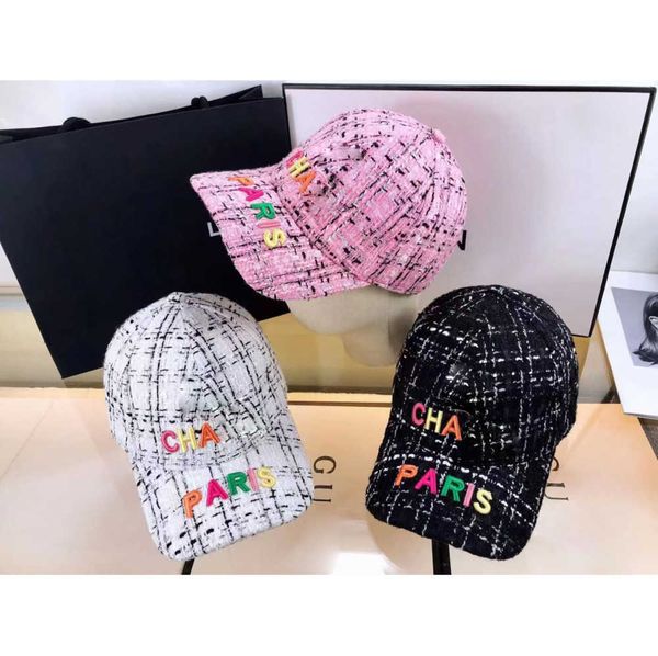 Ball Caps Designer Designer Baseball Mashion's Fashion Patchwork RACCODIA CAPPO Coppia Rainbow Color Letters Cappelli