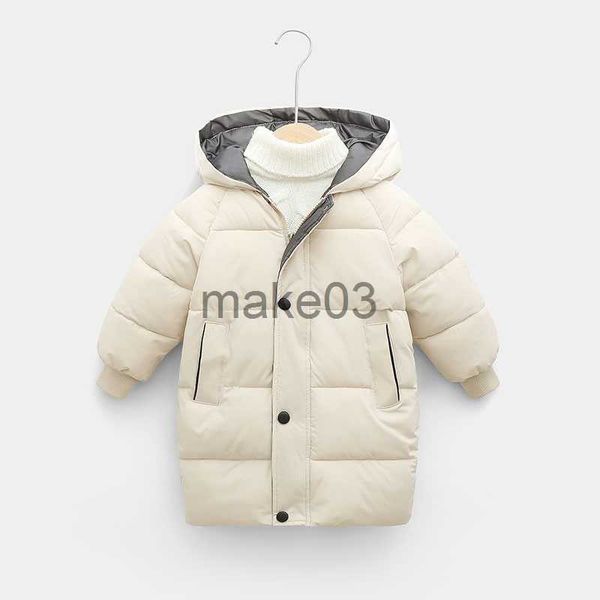 Coperoncino Down Coat 212Y Russian per bambini che giù per i vestiti invernali di abbigliamento inverno ragazzi ragazze pavone da parka cottonpadding addensano calde lunghe giacche J230823