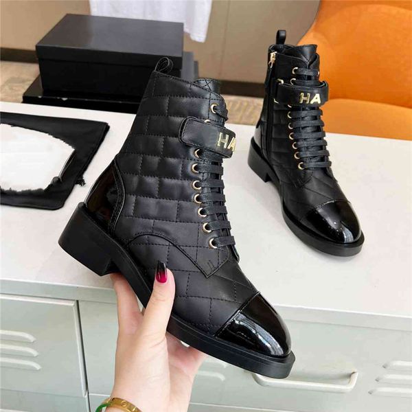 Chanells работают роскошные хананельные модные ботинки Chanellies Business Women Cersion Design Anti Slip Knight Boots Martin Boots Casual Sock Boots 04-015