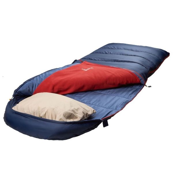 Schlafsäcken DZQ 30-Grad-Kapuzenbeschläge Rechteck Schlafsack Blau 35 