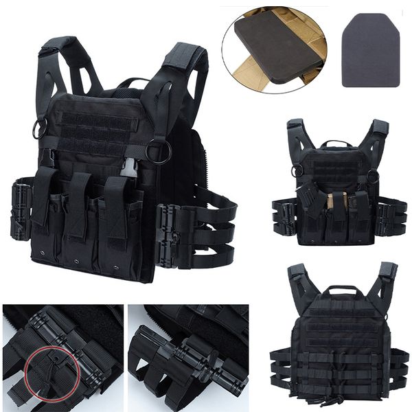 Coletes masculinos 1000d nylon jpc2.0 placa de liberação rápida Militar Molle Tactical Vest Revista Treinamento Airsoft Paintball Body Armour 230822