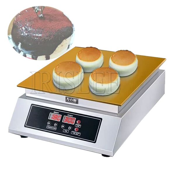 Botão comercial japonês fofo fofinho panquecas fabricantes 220V 110V Cabeça única Máquina de queijo japonês Cake Iron Baker Pan