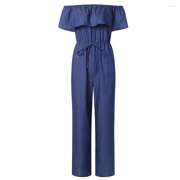 Hundekleidung ärmellose moderne sexy stilvolle vielseitige modische Jumpsuit Denim insgesamt Chic