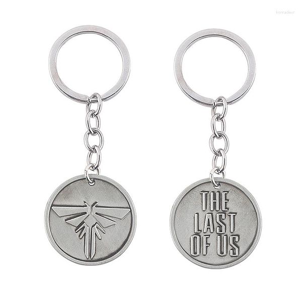 Game portachiavi The Last Of Us Design Logo in lega Keychain Chains Keyring Chain Collace Collana Accessori per gioielli
