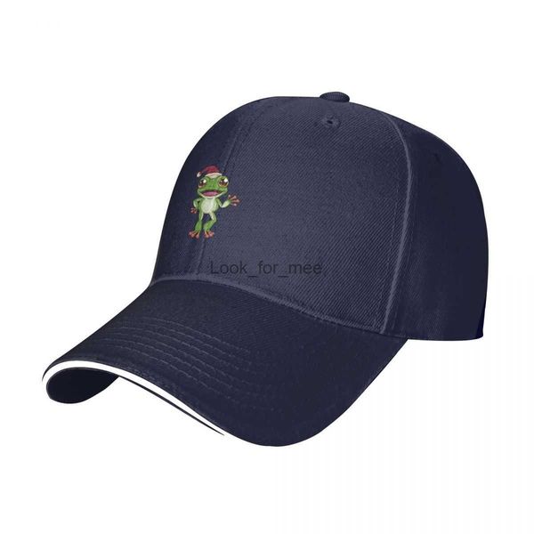 Tree verde australiana Sapo Santa | Capinho de beisebol de répteis de Natal Cap boné Caps de pesca Novo Hapt Woman Hat HKD230823