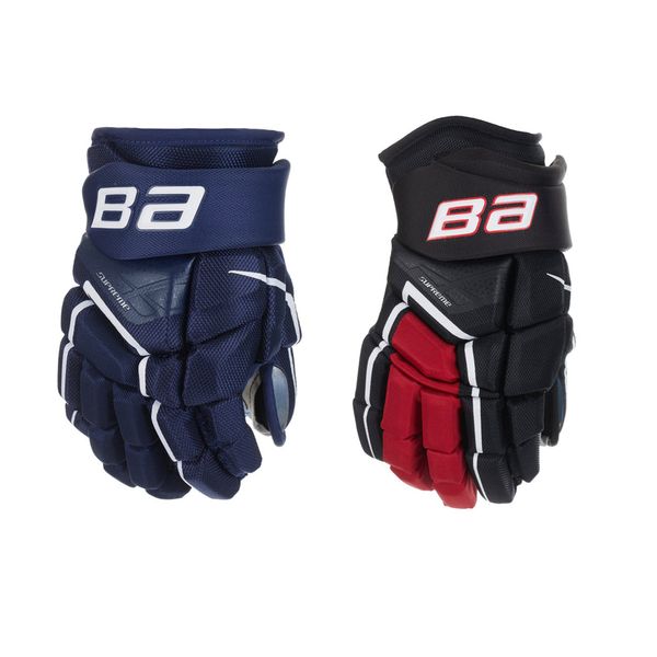 Guanto per hockey su ghiaccio ad aria hockey hockey Ultra Sonic Senior Sports Sports Protective Equipments Navy Black Red Coloves 230822