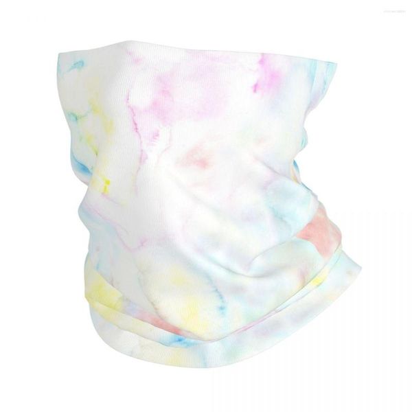 Lenços lenços aquarela colorida bandana pescoço balaclavas máscara máscara lenço de lenço de cabeça multiuso esportes ao ar livre